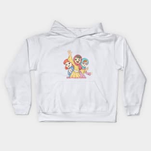 BFF girls Kids Hoodie